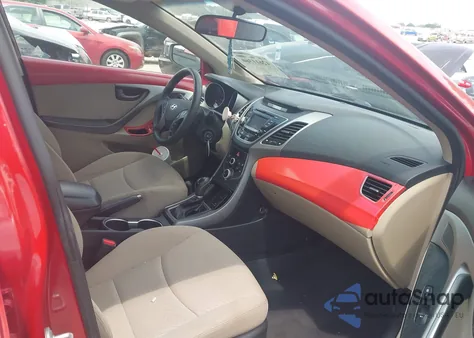 2015 Hyundai Elantra Se from USA, damaged, VIN KMHDH4AE7FU350685